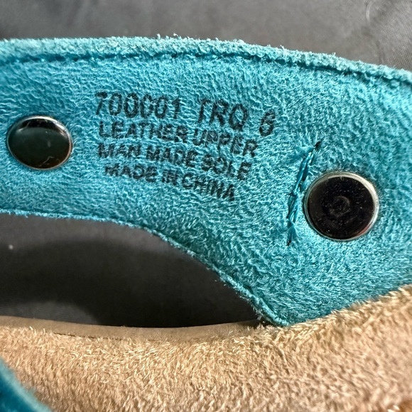 Women's Sandal "Turquoise Silverthorne 360" by Minnetonka 504440 *Flaw In Descr. - Picture 3 of 7